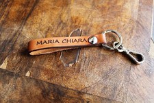 Portachiave in vera pelle