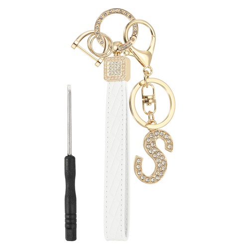 Portachiavi pelle con - in,